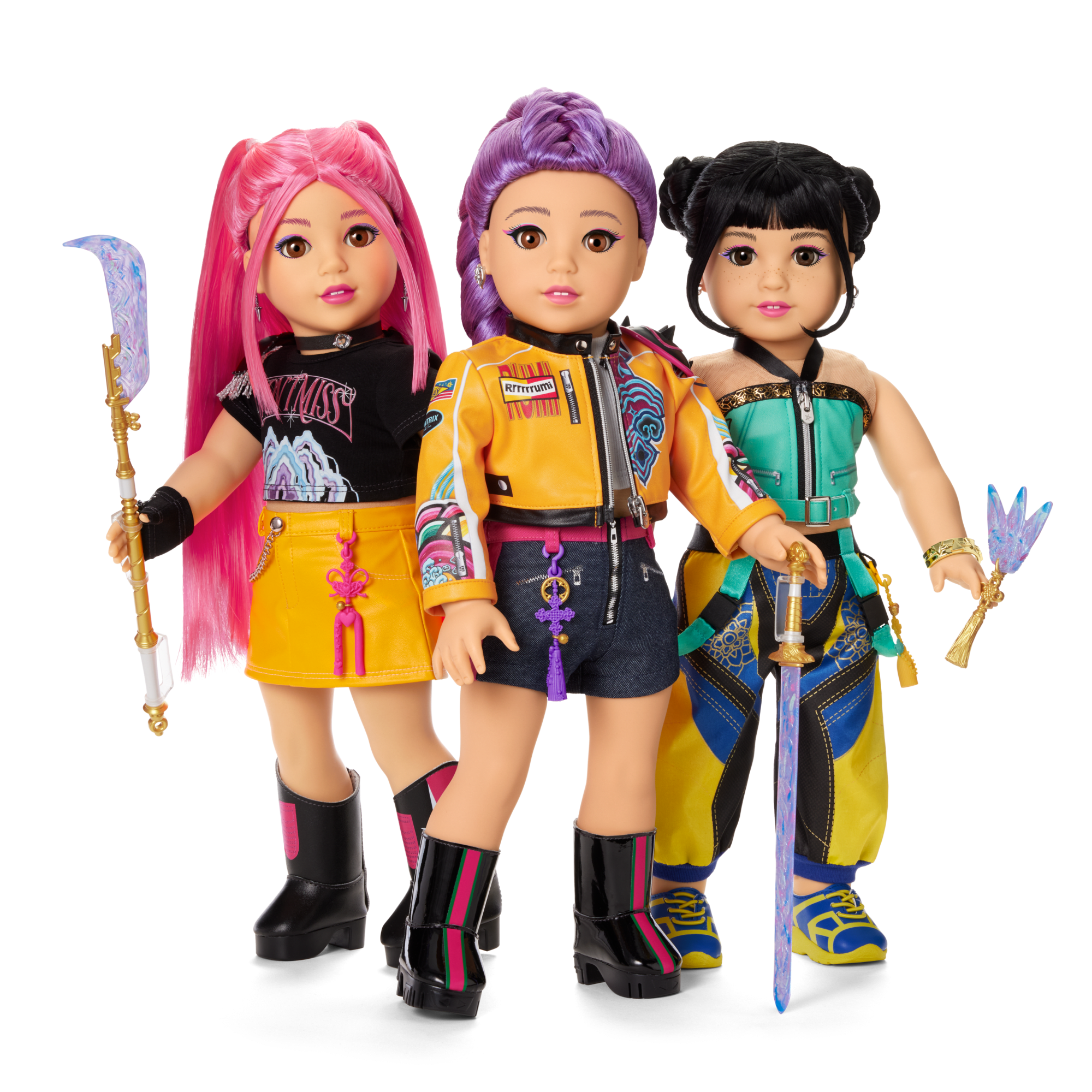American Girl® x KPop Demon Hunters HUNTR/X Zoey-inspired 18-inch Doll - Image 8
