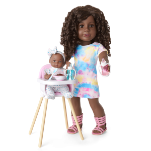 Little Bitty Baby™ Layette & High Chair Set for 7.75-inch Dolls