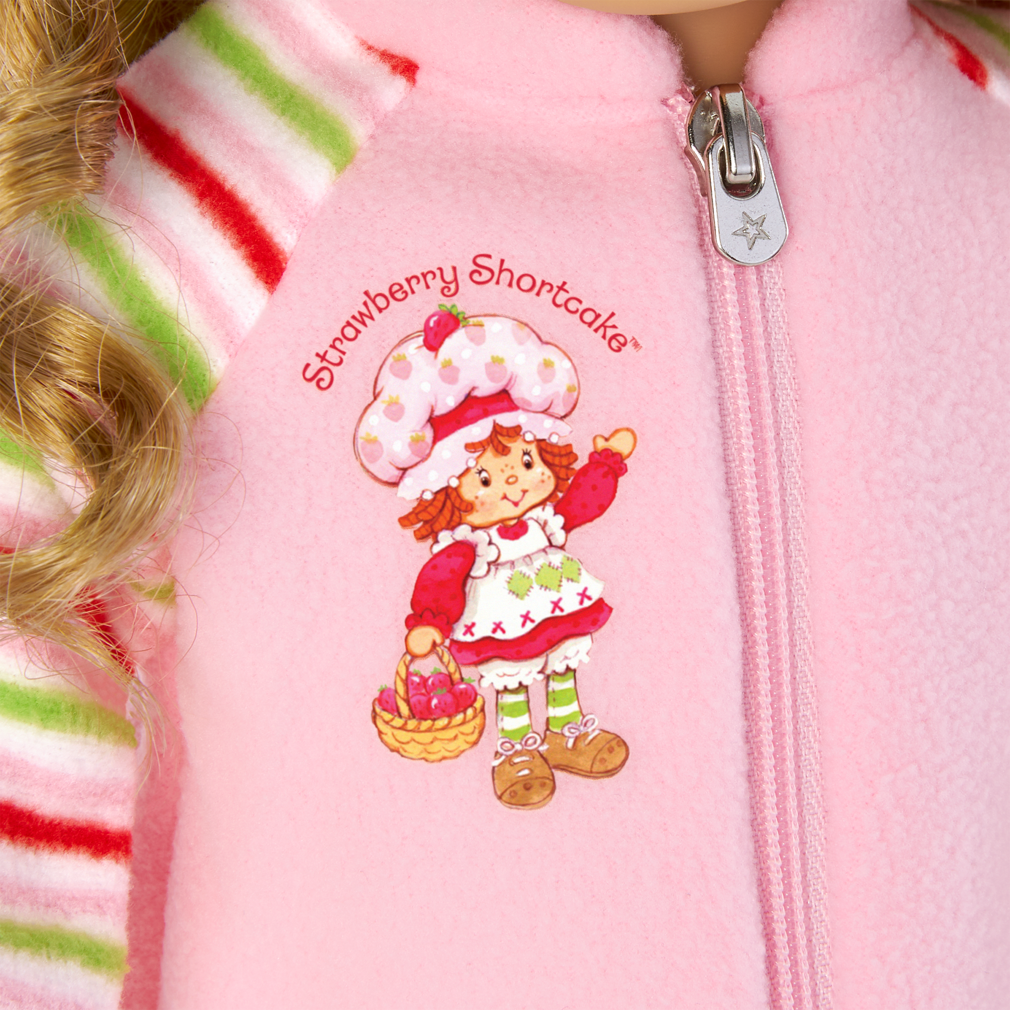 Courtney's™ Strawberry Shortcake™ Sleeping Bag & PJs for 18-inch Dolls (Historical Characters) - Image 6